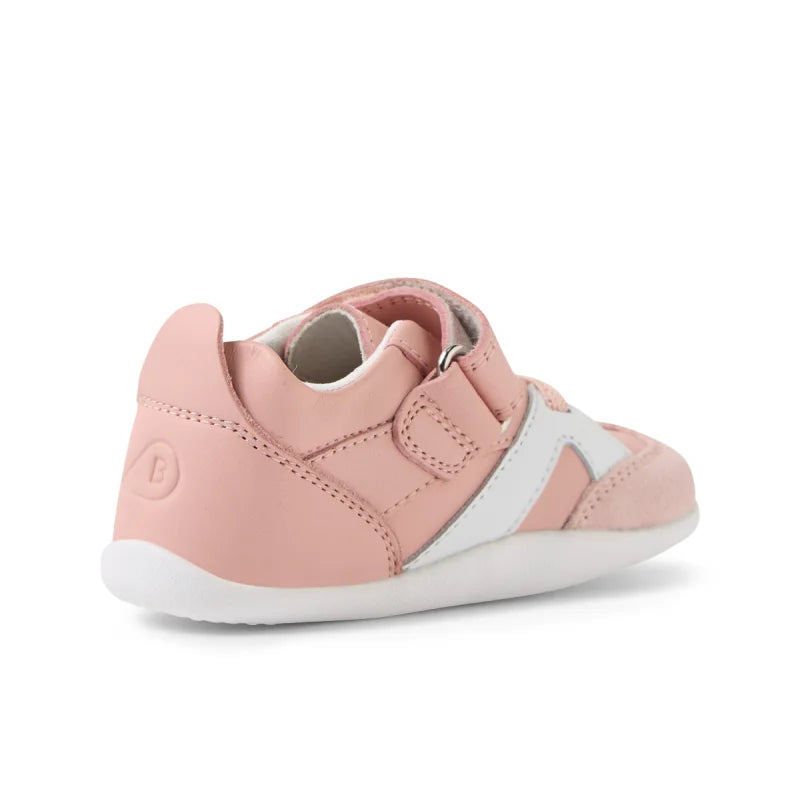 Bobux Bobux BQ10665QIPLE Παιδικά Δερμάτινα Παπούτσια Step Up - Ροζ & Ροζ Χρυσό Αγκαλιάς Κορίτσι /Prenatal Girl BQ10665QIPLE_4