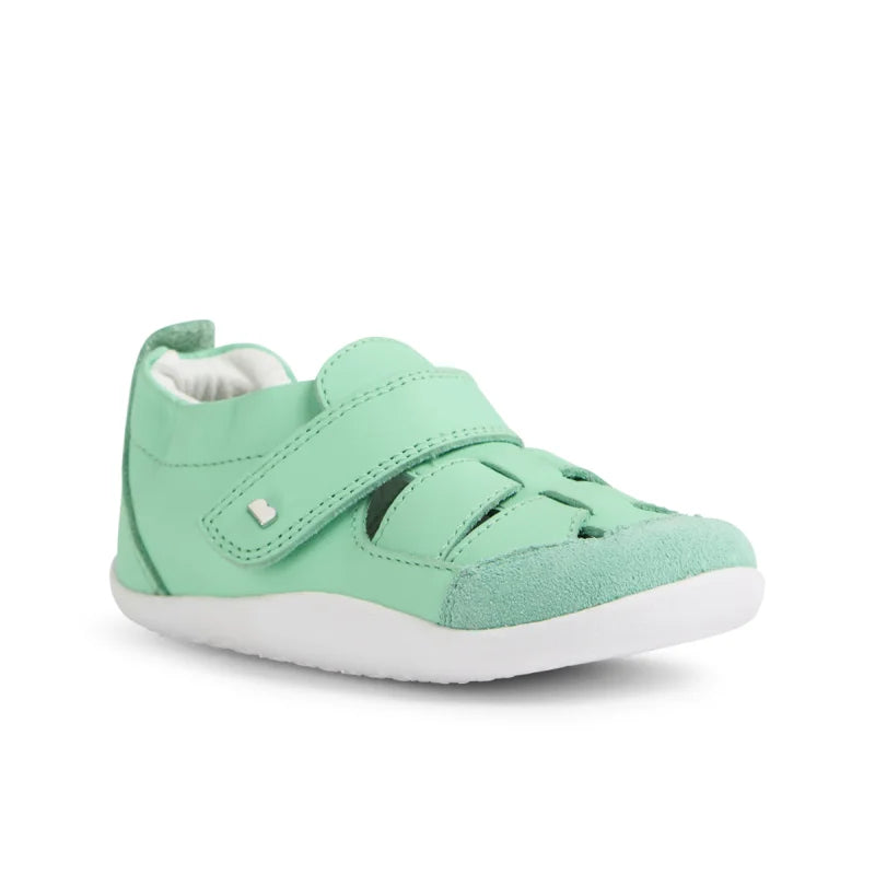 Bobux Bobux BQ10667L44LE Παιδικά Δερμάτινα Παπούτσια Step Up - Mint Αγκαλιάς Αγόρι / Prenatal Boys BQ10667L44LE_3