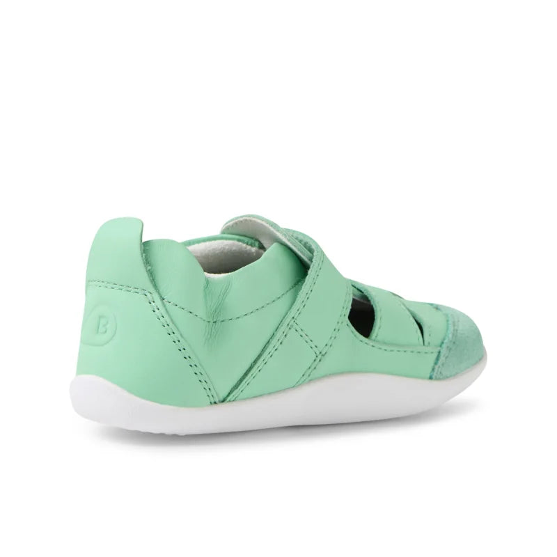 Bobux Bobux BQ10667L44LE Παιδικά Δερμάτινα Παπούτσια Step Up - Mint Αγκαλιάς Αγόρι / Prenatal Boys BQ10667L44LE_4