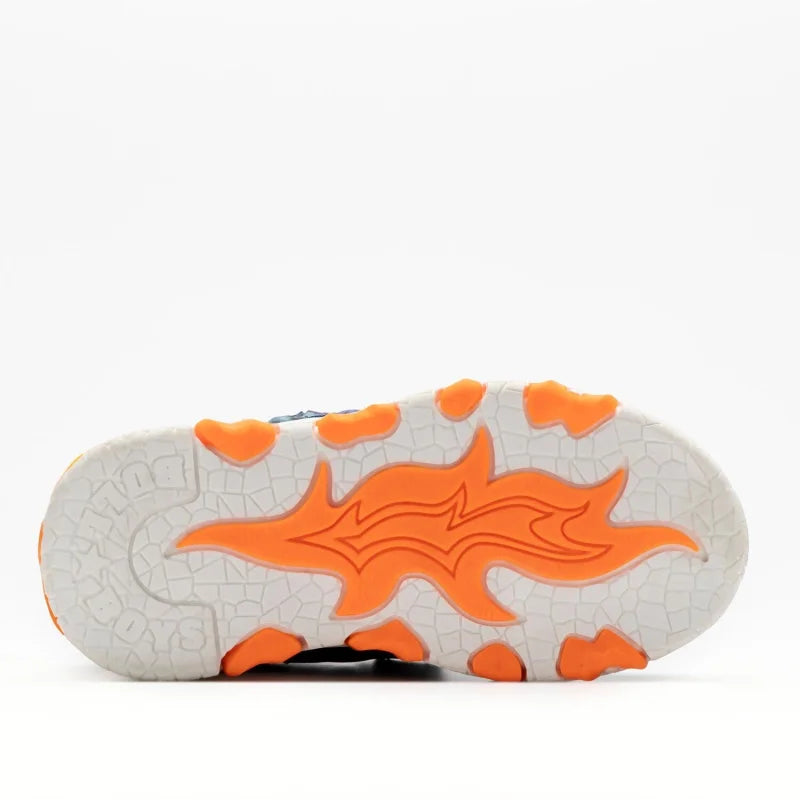 Bull Boys Bull Boys Παιδικά Sneakers με Φωτάκια Σκούρο Μπλε Παπούτσι Αγόρι Φωτάκια / Shoes with Lights Boy BullBoys_BBAL5086_B00_BL01_04