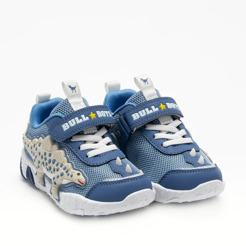 Bull Boys Bull Boys Παιδικά Sneakers με φωτάκια και ήχους δεινοσαύρων μπλε Παπούτσι Αγόρι Φωτάκια / Shoes with Lights Boy BullBoys_DNAR5002_B00_BL06_04