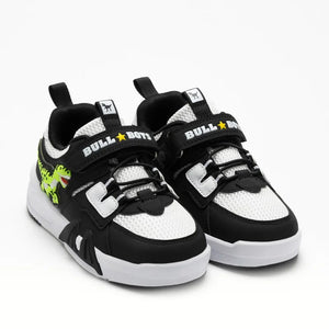Bull Boys Bull Boys Παιδικά Sneakers με φωτάκια Ασπρόμαυρα Παπούτσι Αγόρι Φωτάκια / Shoes with Lights Boy BullBoys_DNAR5014_B00_BINE_04