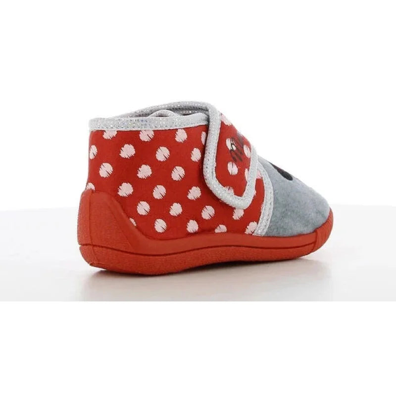 Minnie children's anatomical slippers for girls Red