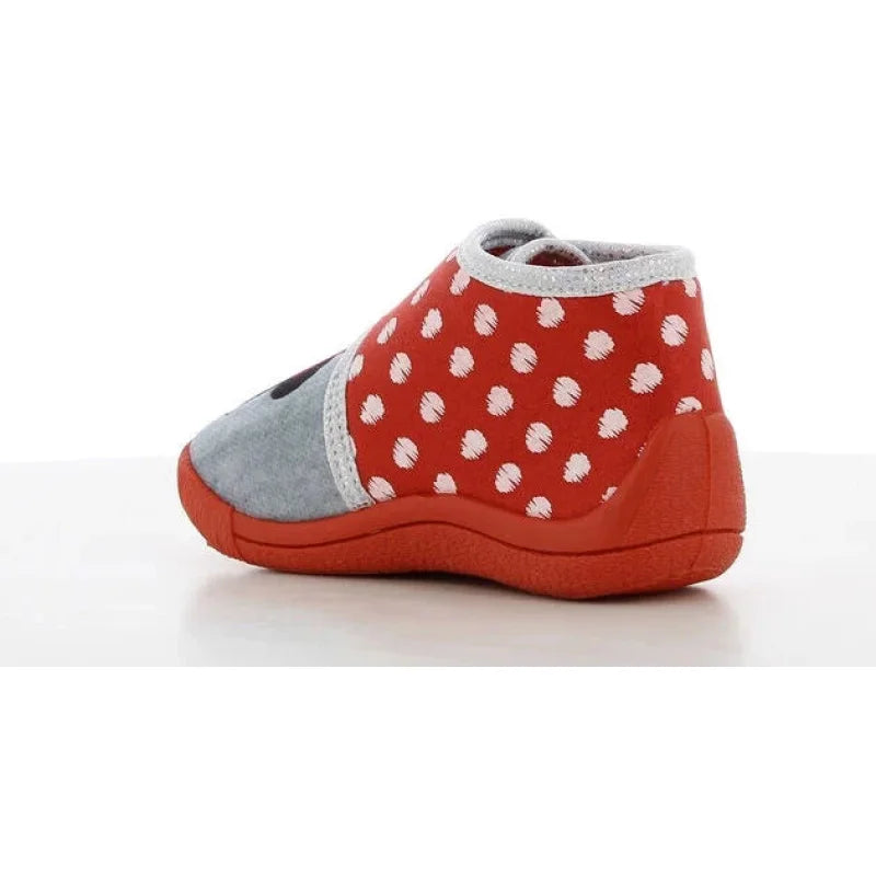 Minnie children's anatomical slippers for girls Red