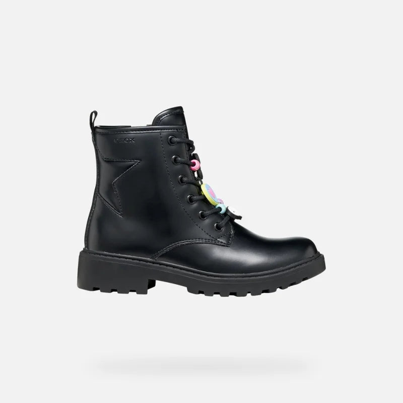 Geox Geox J9420G 000CN C9240 Casey Μπότες Κοριτσιών Black Μποτάκι Κορίτσι / Boots Girl EC_AC30380_00