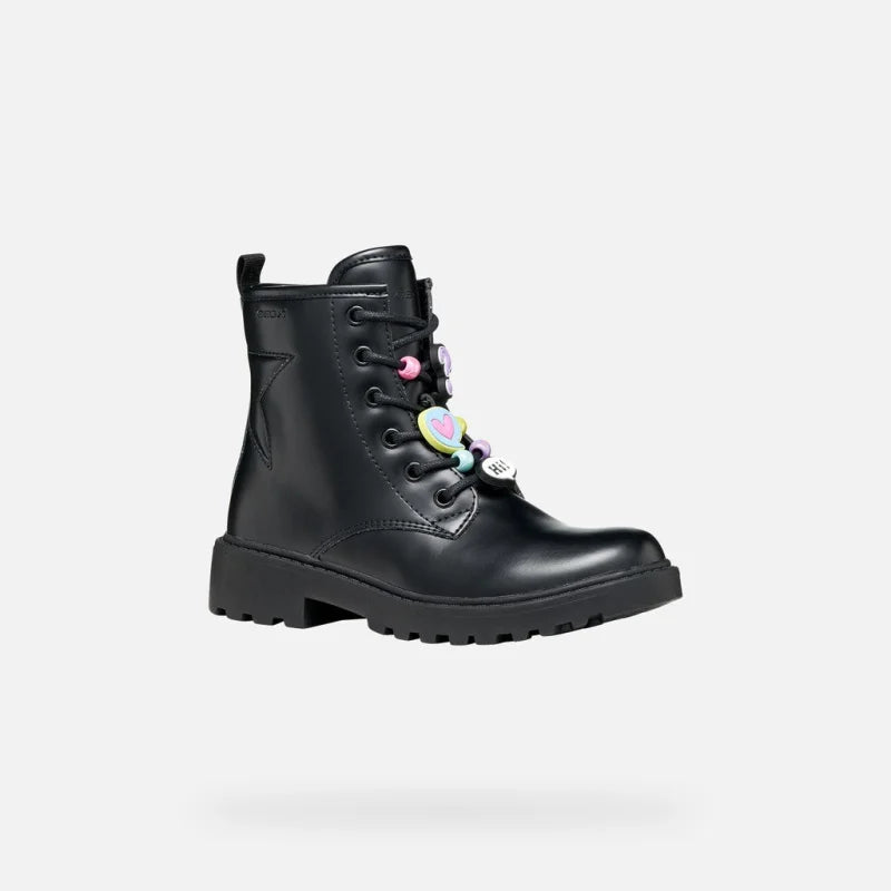 Geox Geox J9420G 000CN C9240 Casey Μπότες Κοριτσιών Black Μποτάκι Κορίτσι / Boots Girl EC_AC30380_10