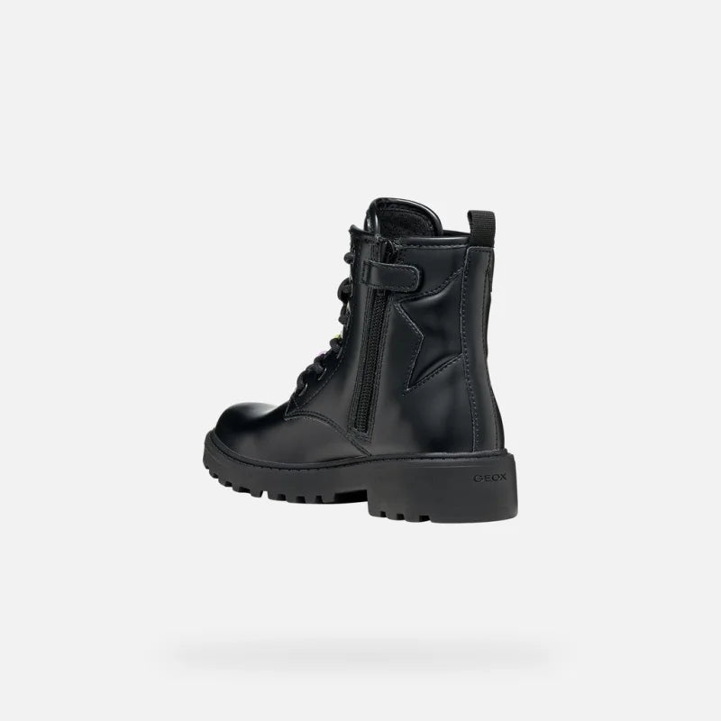 Geox Geox J9420G 000CN C9240 Casey Μπότες Κοριτσιών Black Μποτάκι Κορίτσι / Boots Girl EC_AC30380_30