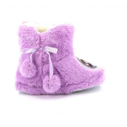 Disney Frozen II Chaussons Enfant Fille Violet