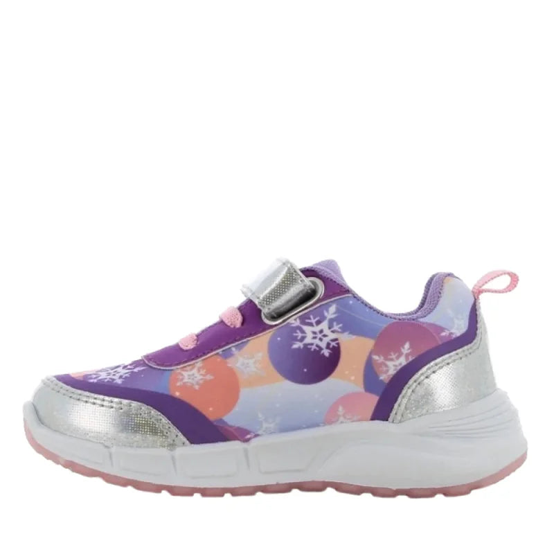 Leomil Disney Frozen Παιδικά Sneakers Ανατομικά με Φωτάκια Λιλά Παπούτσι Κορίτσι Φωτάκια / Shoes with Lights Girl FZ012895d