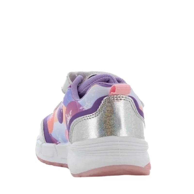 Leomil Disney Frozen Παιδικά Sneakers Ανατομικά με Φωτάκια Λιλά Παπούτσι Κορίτσι Φωτάκια / Shoes with Lights Girl FZ012895e