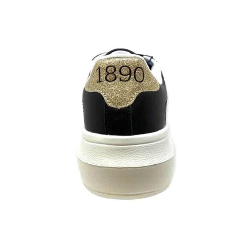 US Polo U.S. Polo Assn. Παιδικά Sneakers Ανατομικά για Κορίτσι Μαύρα Sneaker Κορίτσι / Sneaker Girl HELIS004A-BLK-GOL01-2-1000x1000