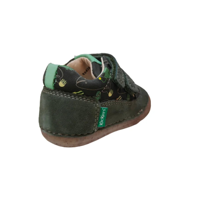 Kickers Kickers Παιδικά Αρβυλάκια με Σκρατς Χακί Μποτάκι Αγόρι / Boots Boys IMG20230821150841-removebg-preview