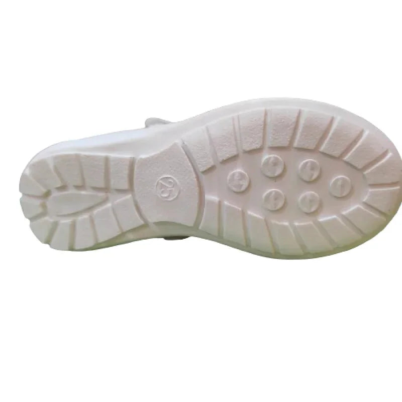 Ricco Ricco Mondo Παιδικές Μπαλαρίνες Ανατομικές με Σκρατς Δερμάτινες Λευκό Μπαρέτα/ Ballerina / Flat Shoes Girl IMG20240417120934-removebg-preview_5cbee452-ea77-4e91-a5a4-acd6f07e3017