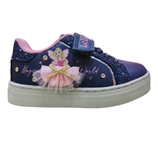 Lelli Kelly παιδικά sneakers με φωτάκια LKAL4484-BL01  για κορίτσια μπλε