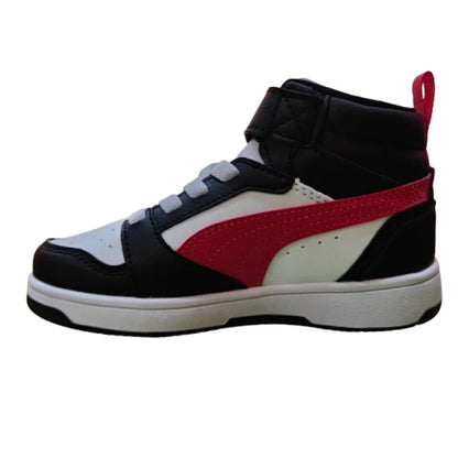 Puma Παιδικά Sneakers High Λευκά φουξια