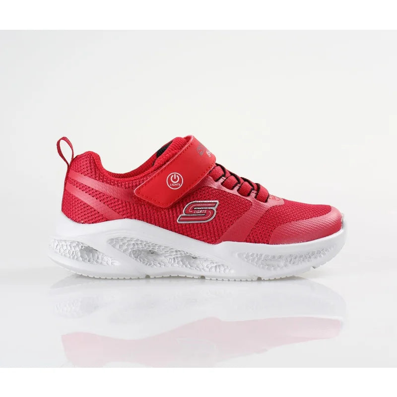 Skechers Skechers Αθλητικά Παιδικά Παπούτσια Running Meteor Κόκκινα Παπούτσι Αγόρι Φωτάκια / Shoes with Lights Boy IMG_1619M