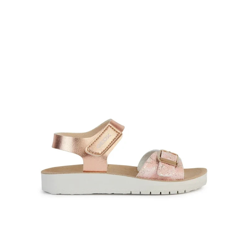 Geox Geox Παιδικά Πέδιλα J Sandal Costarei Ροζ Πέδιλο Κορίτσι / Sandals Girl J15EAB0BNBLC8124_00-scaled