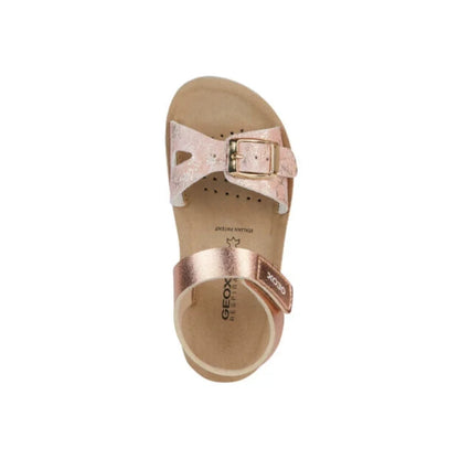 Geox Παιδικά Πέδιλα J Sandal Costarei Ροζ