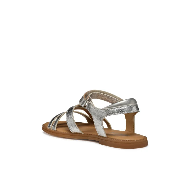 Geox Geox Παιδικό Σανδάλι Ασημί - Άνεση και Στυλ για Μικρούς Εξερευνητές Πέδιλο Κορίτσι / Sandals Girl J5235D000BNC1007_30