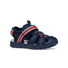 Geox J555XA 01454 C0735 Παιδικά Παπουτσοπέδιλα Wader Navy/Red