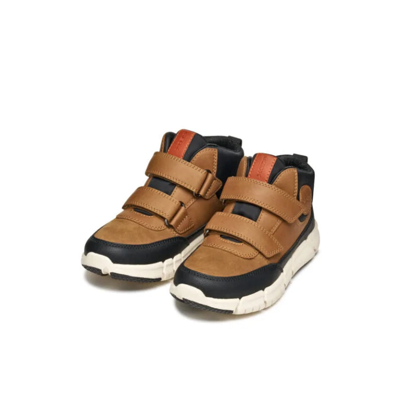 Geox Geox J569BA 0ME32 C6002 Παιδικά Sneaker Μποτάκια Καφέ Μποτάκι Αγόρι / Boots Boys J569BA0ME32C6002_07-768x512