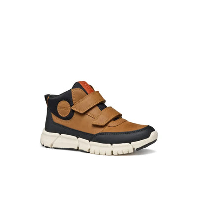 Geox Geox J569BA 0ME32 C6002 Παιδικά Sneaker Μποτάκια Καφέ Μποτάκι Αγόρι / Boots Boys J569BA0ME32C6002_10-768x512