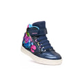 Geox Geox J668WB 0NFKC C4243 Παιδικά Μποτάκια Sneaker Σκούρο Μπλε με Φώτα Παπούτσι Κορίτσι Φωτάκια / Shoes with Lights Girl J668WB-0NFKC-C4243-27_5