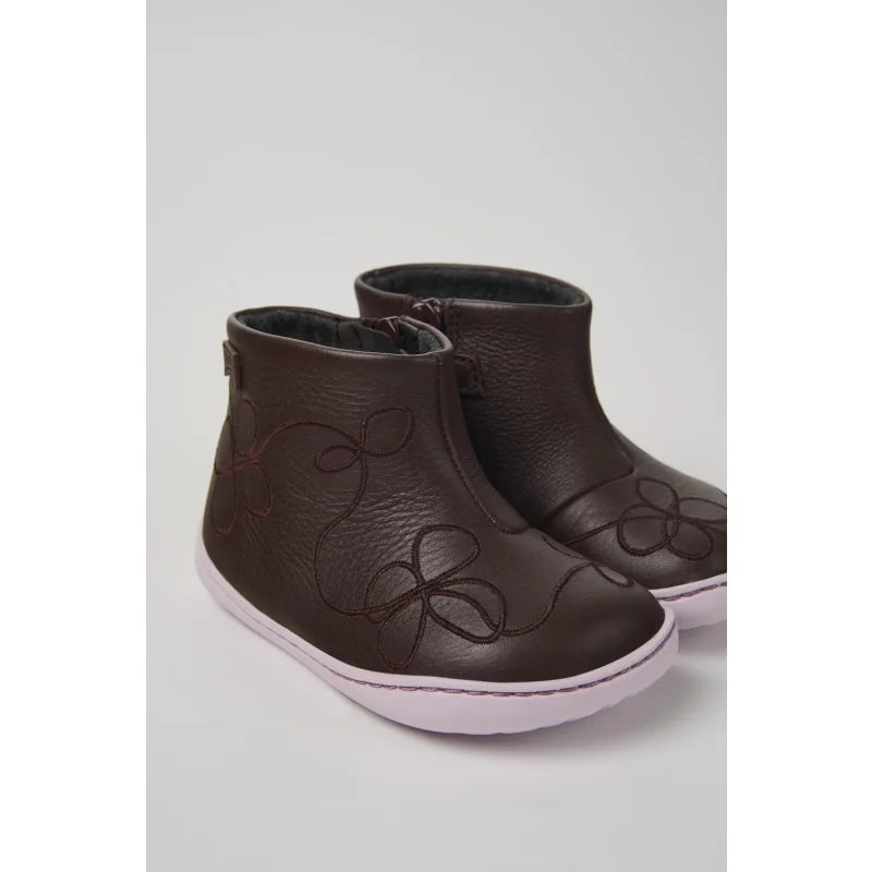 Camper Camper Χαμηλό Μποτάκι Twin για Κορίτσι Κεραμιδί Μποτάκι Κορίτσι / Boots Girl K900205-005_DF