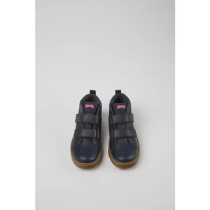 Camper Camper Runner Μπλε Navy Παιδικά Μποτάκια από Δέρμα και Ύφασμα Μποτάκι Αγόρι / Boots Boys K900282-010_CF