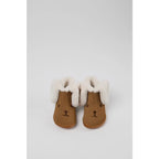 Camper Camper Καφέ Παιδικά Μποτάκια από Νουμπούκ Μποτάκι Κορίτσι / Boots Girl K900367-001_CF