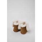 Camper Camper Καφέ Παιδικά Μποτάκια από Νουμπούκ Μποτάκι Κορίτσι / Boots Girl K900367-001_TF