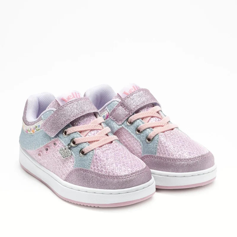 Lelli Kelly Lelli Kelly Παιδικά Sneakers με Φωτάκια για Κορίτσια με Αυτοκόλητα Ροζ Παπούτσι Κορίτσι Φωτάκια / Shoes with Lights Girl LelliKelly_LKAL8054_A00_ROLI_01