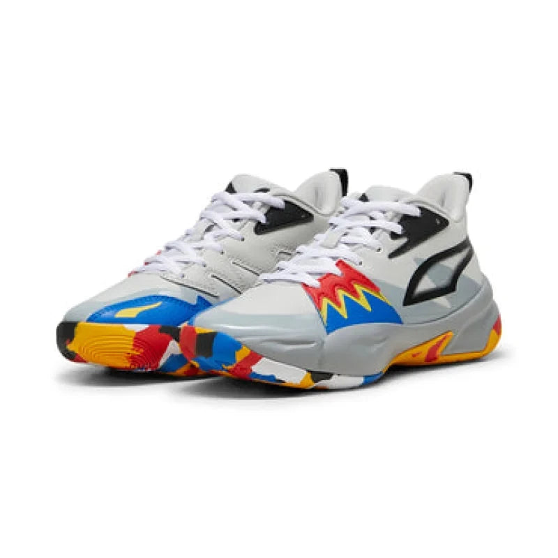 Puma Puma Αθλητικά Παιδικά Παπούτσια Running Genetics Γκρι Αθλητικά Αγόρι /Sportshoes Boys P309827-02