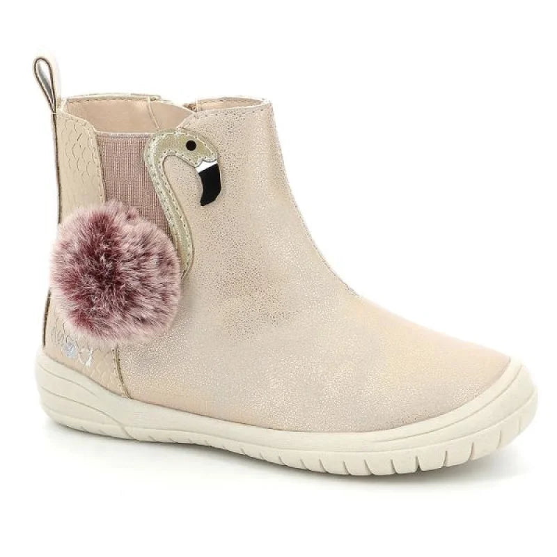 Mod8 Mod8 Παιδικά Μποτάκια με Φερμουάρ για Κορίτσια Ροζ Μποτάκι Κορίτσι / Boots Girl PAIDIKO-MPOTAKI-MOD8-916400-30-131-NUDE-KORITSI