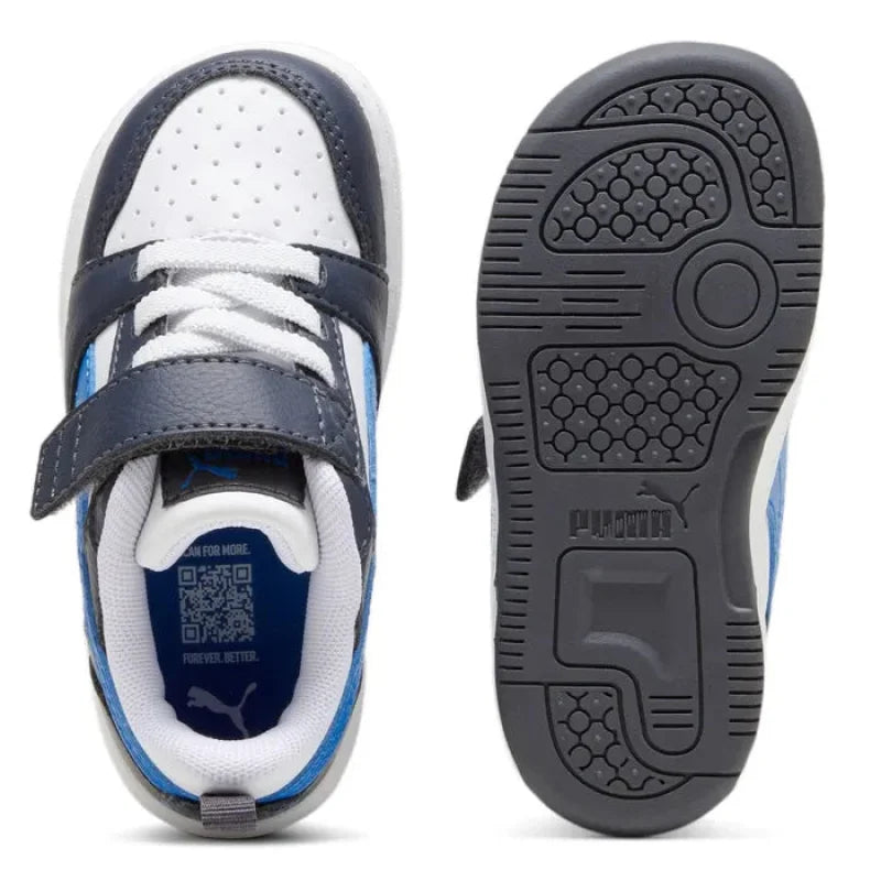 Puma Puma Παιδικά Sneakers Rebound V6 Μαύρα Sneaker Αγόρι / Sneaker Boys Puma-Rebound-V6-Lo-AC-Inf-Sneakers-Junior_4-2407090931