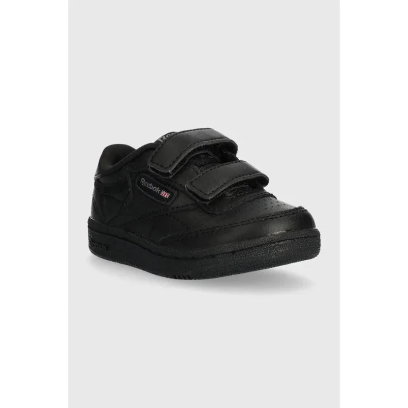 Reebok Reebok Παιδικά Δερμάτινα Αθλητικά Παπούτσια Classic CLUB C Μαύρα Sneaker Αγόρι / Sneaker Boys SS24-OBK06C-99X_F2