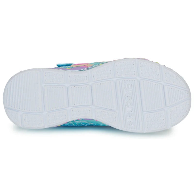 Skechers Skechers Mermaid Παιδικά Sneakers 303060L-BLMT Μπλε Παπούτσι Κορίτσι Φωτάκια / Shoes with Lights Girl Skechers303060L_BLMT7