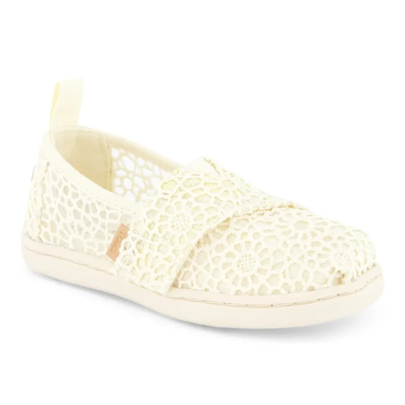 Toms Toms Παιδικές Εσπαντρίγιες με Σκρατς Μπεζ Εσπαντρίγιες Κορίτσι / Espadrilles Girl T_10020618_Alpargata_NaturalMoroccanCrochet_45