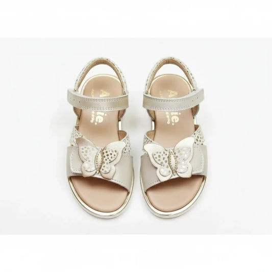 Arties Παιδικά Δερμάτινα Πέδιλα Arties Κορίτσι Χρυσό Πέδιλο Κορίτσι / Sandals Girl arties-45