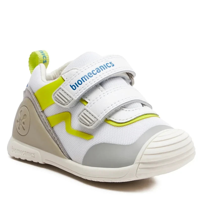 Biomecanics Leather children's anatomical sneakers Boy White