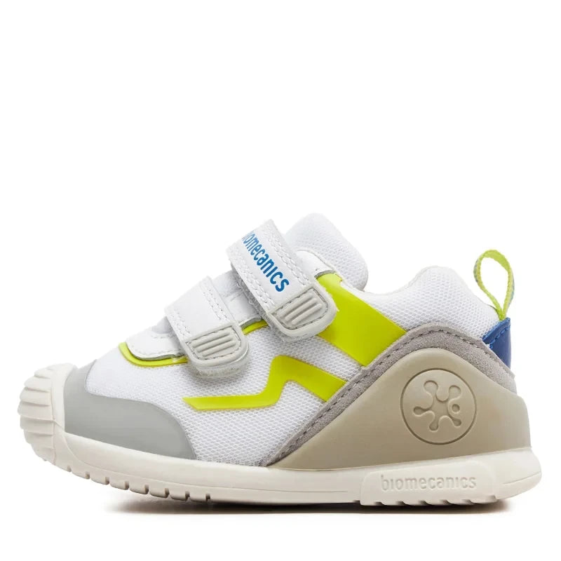 Biomecanics Leather children's anatomical sneakers Boy White