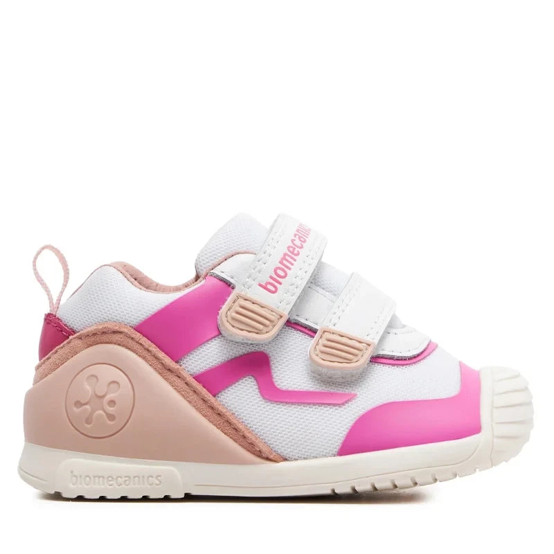 Biomecanics Baskets anatomiques enfant en cuir Fille Blanc