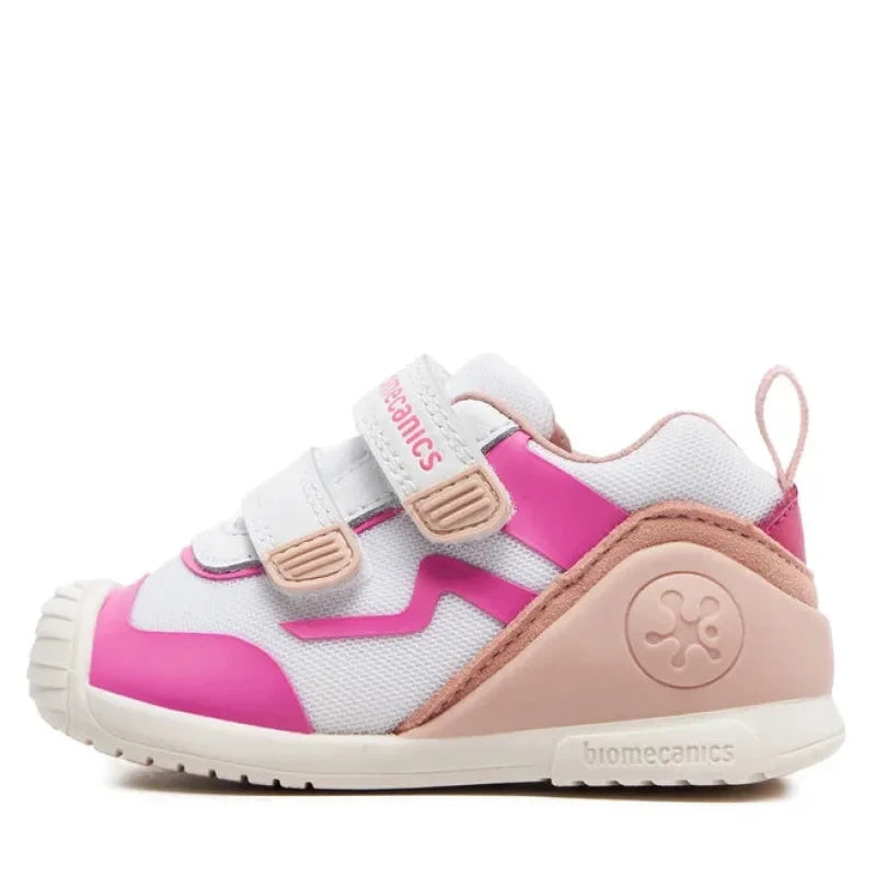 Biomecanics Baskets anatomiques enfant en cuir Fille Blanc