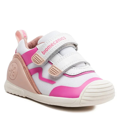 Biomecanics Leather children's anatomical sneakers Girl White