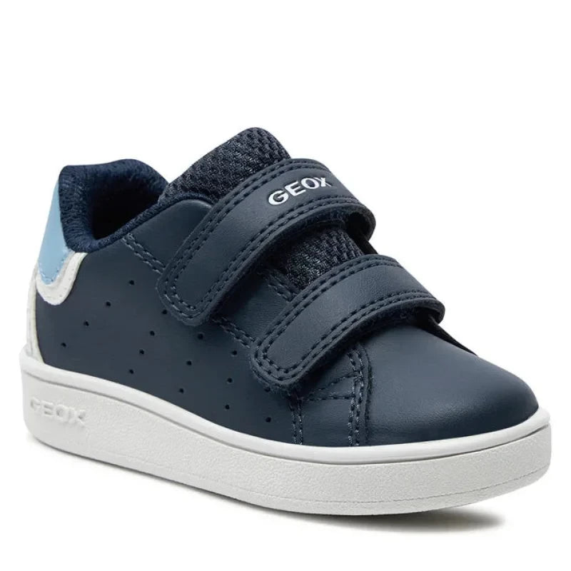 Geox Παιδικά Sneakers με Σκρατς Navy Μπλε