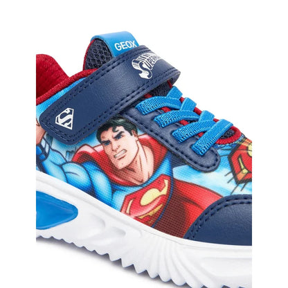 Geox J65DZA 02ABC C0693 Παιδικά Αθλητικά DC Comics Μπλε