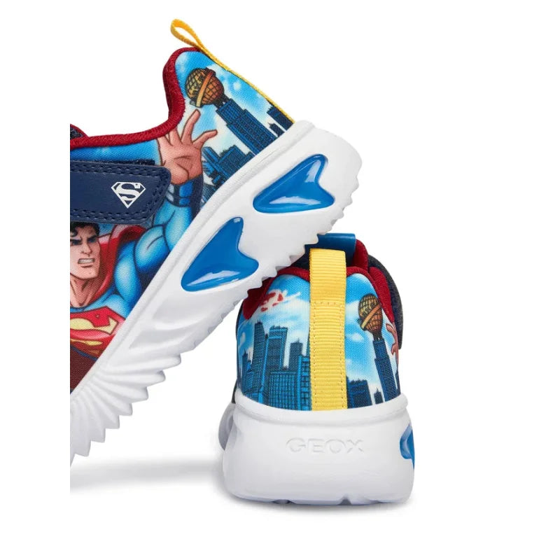 Geox Geox J65DZA 02ABC C0693 Παιδικά Αθλητικά DC Comics Μπλε Παπούτσι Αγόρι Φωτάκια / Shoes with Lights Boy athletika-geox-j-assister-boy-j65dza-02abc-c0693-m-mple-0000305705921_6