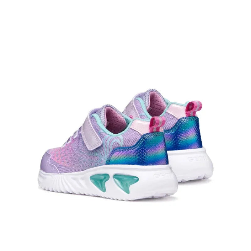 Geox Geox J65E9A 0ASPV C8888 Παιδικά Sneakers Assister με Φωτάκια - Lilac/Veraman Παπούτσι Κορίτσι Φωτάκια / Shoes with Lights Girl athletika-geox-j-assister-girl-j65e9a-0aspv-c8888-s-mob-0000305706003_3