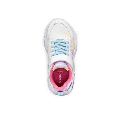 Geox Geox J65E9B 0AN02 C0653 Παιδικά Sneakers Assister Disney Stitch - White/Multi Παπούτσι Κορίτσι Φωτάκια / Shoes with Lights Girl athletika-geox-j-assister-girl-j65e9b-0an02-c0653-m-leuko-0000305706072_4