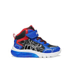 Geox Geox J Ciberdron Boy J66LBJ 01454 C0245 M Αθλητικά Παπούτσια Spider-Man Παπούτσι Αγόρι Φωτάκια / Shoes with Lights Boy athletika-geox-j-ciberdron-boy-j66lbj-01454-c0245-m-egkhromo-0000306096479